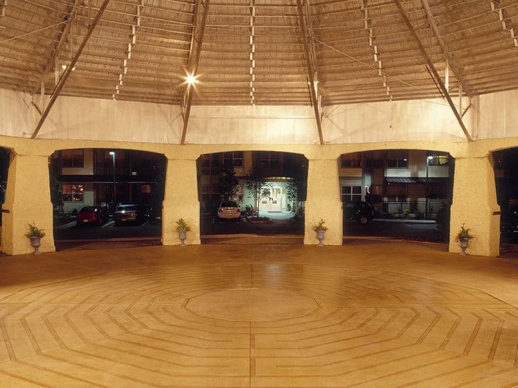 Adjacent Carousel Building Featuring Contemplative Labyrinth